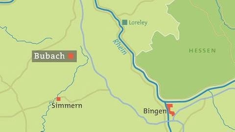 Karte von Bubach (Foto: SWR, SWR -)
