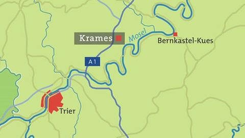 Karte von Krames (Foto: SWR, SWR -)