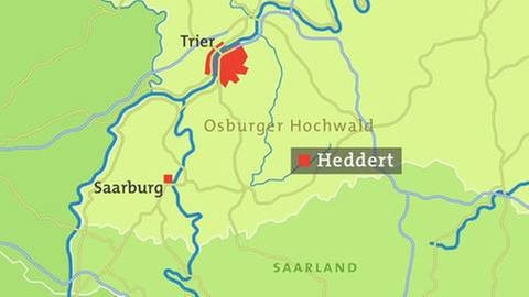 Karte Heddert (Foto: SWR, SWR -)