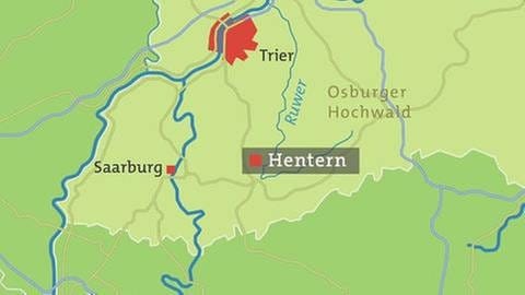 Karte Hentern (Foto: SWR, SWR -)