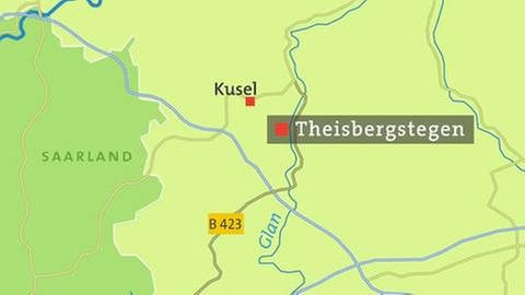 Karte von Theisbergstegen (Foto: SWR, SWR -)