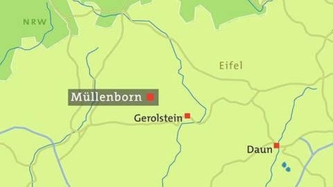 Karte von Müllenborn (Foto: SWR, SWR -)