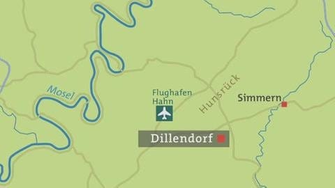 Karte von Dillendorf