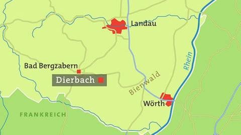 Karte von Dierbach (Foto: SWR, SWR -)