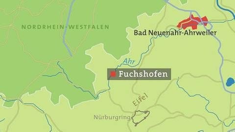 Karte von Fuchshofen (Foto: SWR, SWR -)