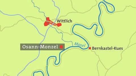 Karte von Osann-Monzel (Foto: SWR, SWR -)