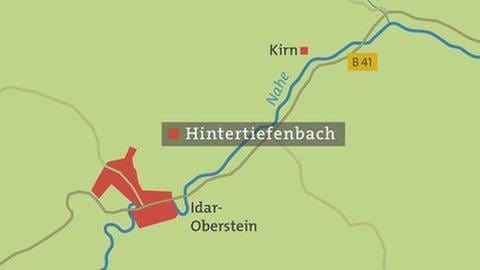 Karte von Hintertiefenbach (Foto: SWR, SWR -)