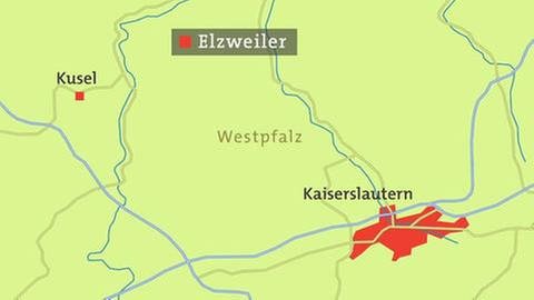 Elzweiler - Karte