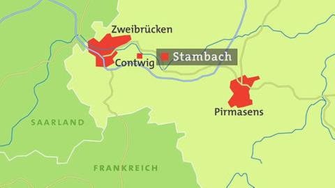 Karte Stambach (Foto: SWR, SWR -)