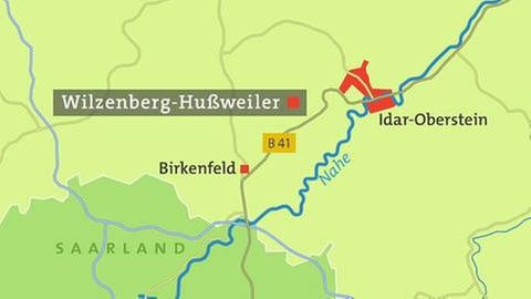 Karte Wilzenberg-Hußweiler (Foto: SWR, SWR -)