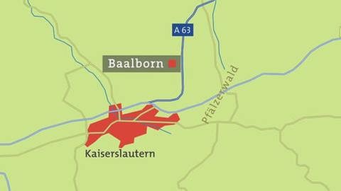 Karte von Baalborn