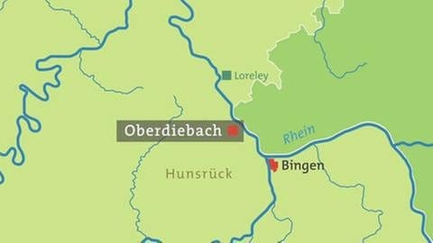 Oberdiebach Karte (Foto: SWR, SWR -)