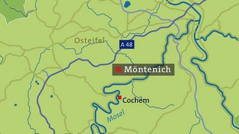 Karte Möntenich (Foto: SWR, SWR -)