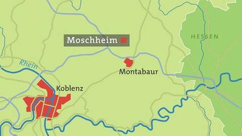 Karte Moschheim (Foto: SWR, SWR -)