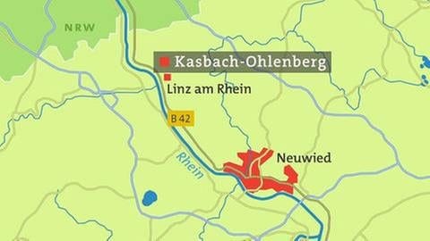 Karte von Kasbach-Ohlenberg (Foto: SWR, SWR -)