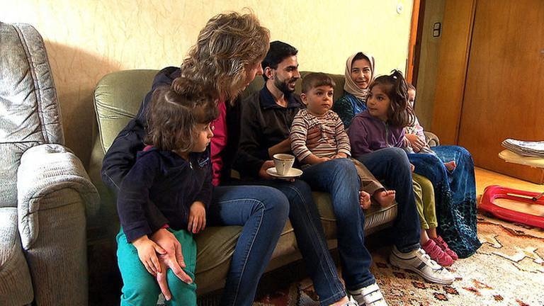 Syrische Familie (Foto: SWR, SWR -)
