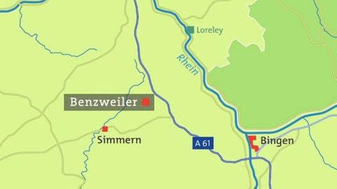 Karte Benzweiler