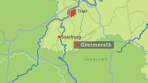 Karte von Greimerath (Foto: SWR, SWR -)