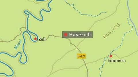 Karte von Haserich (Foto: SWR, SWR -)