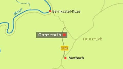 Karte Gonzerath (Foto: SWR, SWR -)