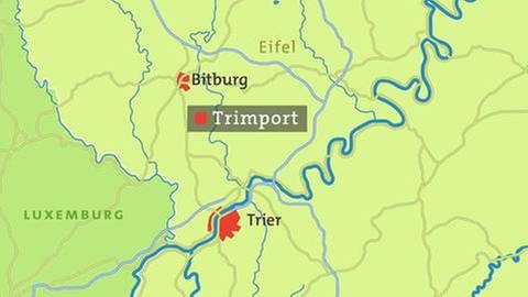 Trimport - Karte (Foto: SWR, SWR -)