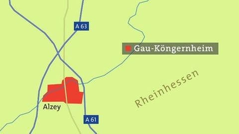 Karte von Gau-Köngernheim (Foto: SWR, SWR -)