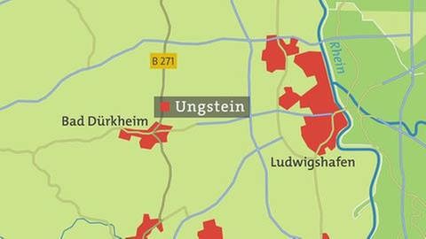 Karte von Ungstein (Foto: SWR, SWR -)
