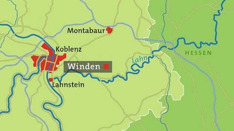 Karte von Winden (Foto: SWR, SWR -)