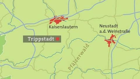 Karte von Trippstadt (Foto: SWR, SWR -)