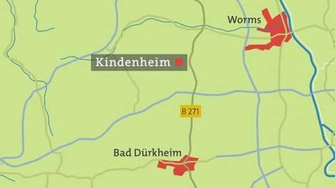 Karte von Kindenheim (Foto: SWR, SWR -)
