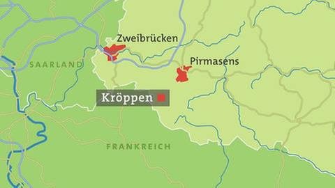Karte von Kröppen (Foto: SWR, SWR -)