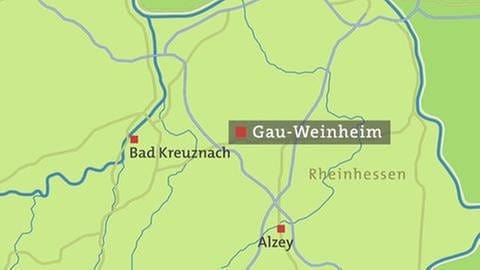 Gau-Weinheim - Karte (Foto: SWR, SWR -)