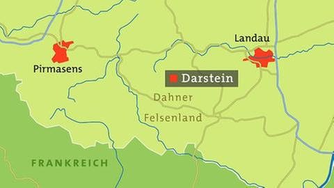Darstein - Karte (Foto: SWR, SWR -)
