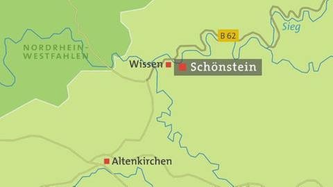 Karte von Schönstein (Foto: SWR, SWR -)