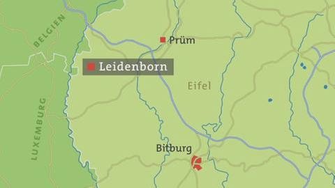 Karte von Leidenborn (Foto: SWR, SWR -)