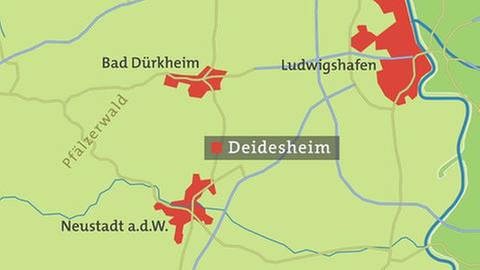 Karte Deidesheim (Foto: SWR, SWR -)