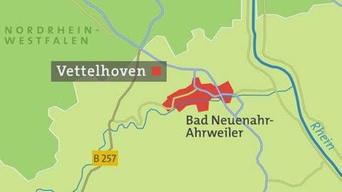 Karte von Vettelhoven (Foto: SWR, SWR -)