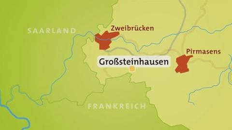 Karte Großsteinhausen (Foto: SWR, SWR -)