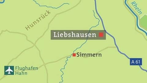 Karte von Liebshausen (Foto: SWR, SWR -)