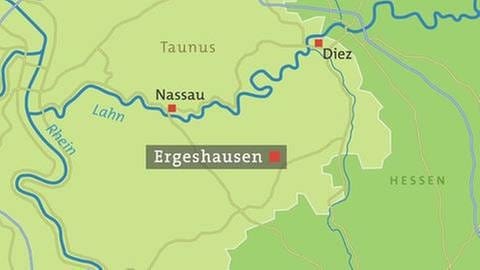 Karte Ergeshausen (Foto: SWR, SWR -)
