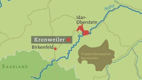 Karte von Kronweiler (Foto: SWR, SWR -)