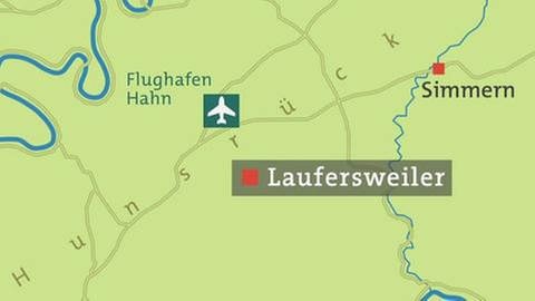 Karte von Laufersweiler