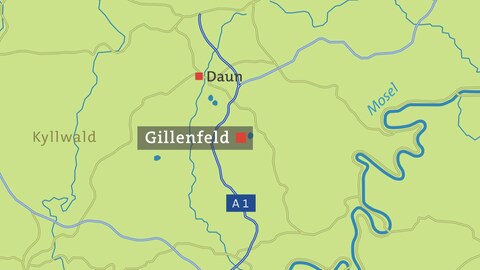 Gillenfeld Karte