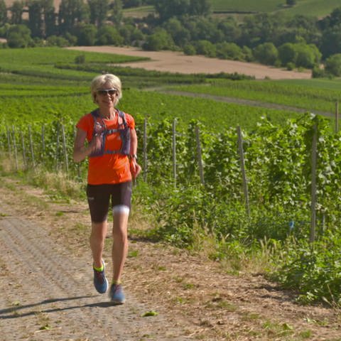 Cornelia Hilka aus Ingelheim läuft für den guten Zweck (Foto: SWR, SWR)
