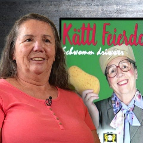Jutta Hinderberger und "Kättl Feierdach" (Foto: Adobe Stock)