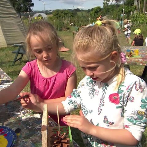 Kinder bauen Wetterstation (Foto: SWR)