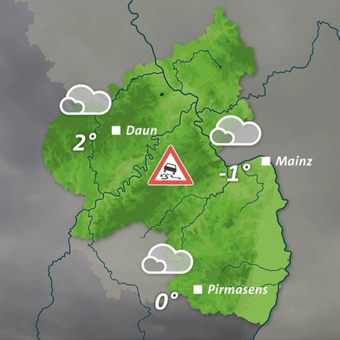 Wettergrafik Rheinlandpfalz Nacht