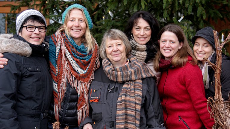Gruppenbild der Landfrauen (Foto: SWR, megaherz/Andreas Maluche)