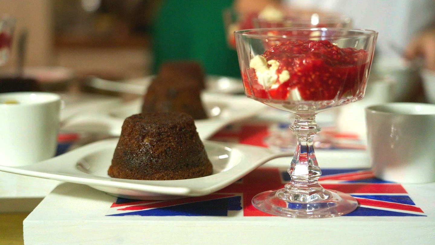 Eton Mess, Devil's Delight und Sticky Toffee Pudding (Foto: WDR)