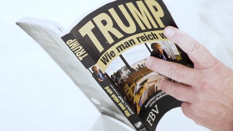 Buchcover Donald Trump: Wie man reich wird (Foto: SWR)